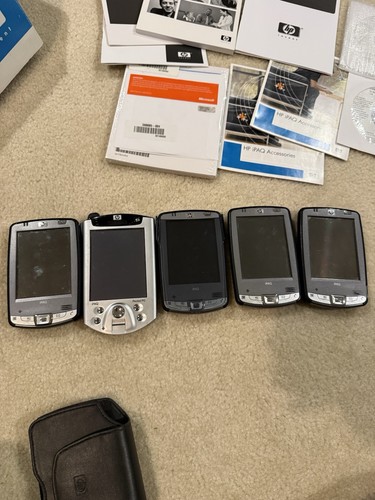 Lot ipaq pocket pcs - 5, hp